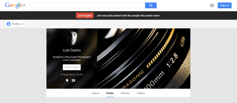 JPeg Image Photography on Google+